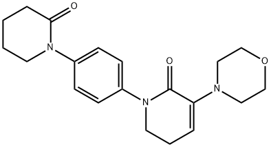 5,6-Dihydro-3-(4-morpholinyl)-1-[4-(2-oxo-1-piperidinyl)phenyl]-2(1H)-pyridinone