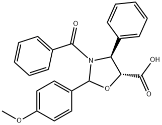 (4S,5R)-3-苯甲?；?2-(4-甲氧基苯基)-4-苯基-5-惡唑啉羧酸